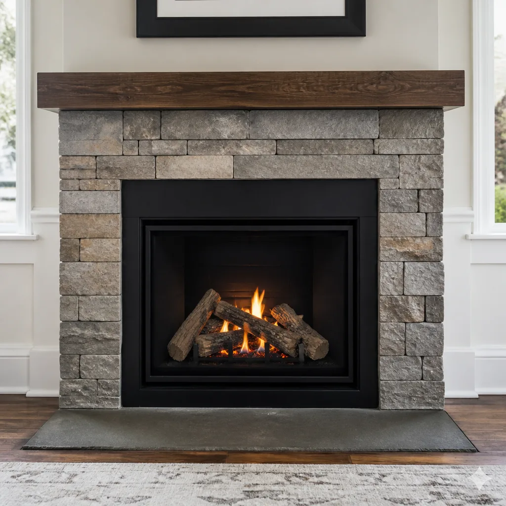 Gas fireplace service